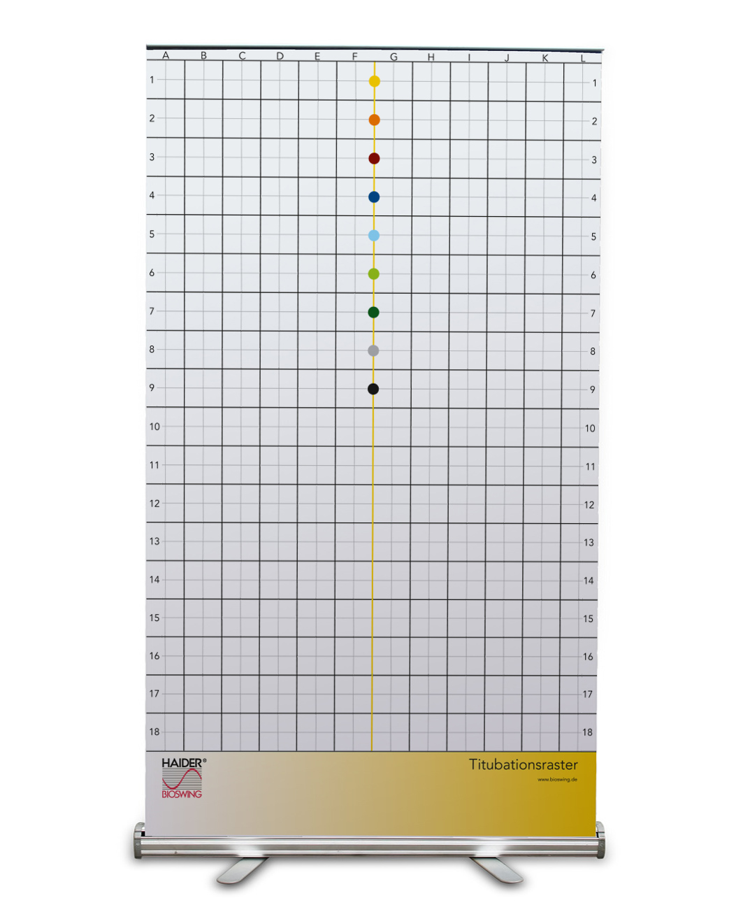 The titubation grid