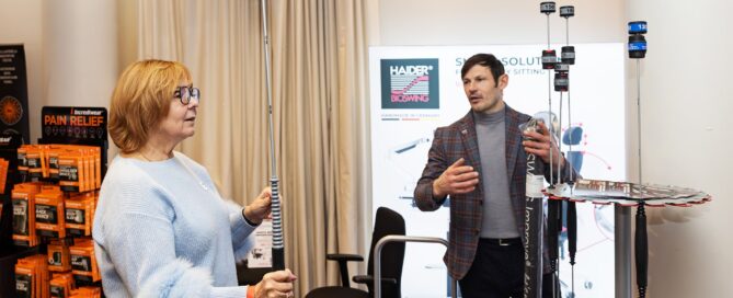 BIOSWING at the Meditsiini UPDATE 2025 Conference (photo: Meeli Küttim)